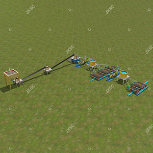 Impianto di Lavorazione del Minerale di Rame Compatto, Linea di Concentrazione Completa con Macchinari per Frantumazione, Macinazione e Separazione - Product Image 6
