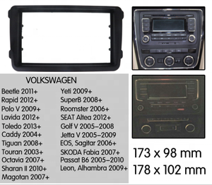 Marco de <span class=keywords><strong>radio</strong></span> de <span class=keywords><strong>coche</strong></span> para VW Caddy/Jetta/Bicentenario/Bora/Vento Fasics Panel Android 7 ''reproductor de audio Universal para <span class=keywords><strong>coche</strong></span> reproductor MP5 - Product Image 5