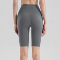 Shorts de sport pour femmes, taille mi-haute, extensibles dans quatre directions, séchage rapide, pour la course, le cyclisme, la gym, le fitness et le yoga