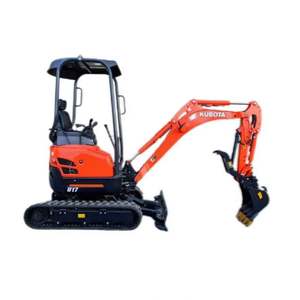 Excavatrice Kubota U17 de haute qualité, mini-excavatrice Kubota de 1,7 tonne en stock pour une vente à chaud - Product Image 1