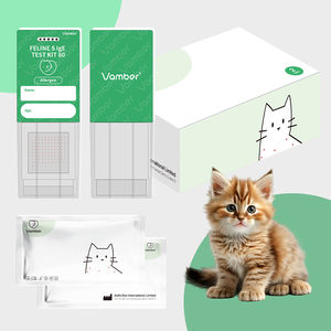 Kit de prueba de <span class=keywords><strong>alergia</strong></span> a gatos de alta sensibilidad que detecta IgE total e IgE específica, uso doméstico fácil para dueños de mascotas - Product Image 1