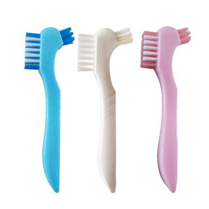 Brosse à <span class=keywords><strong>dents</strong></span> <span class=keywords><strong>pour</strong></span> prothèses dentaires Brosse nettoyante <span class=keywords><strong>pour</strong></span> appareils dentaires Protège-<span class=keywords><strong>dents</strong></span> Fausses <span class=keywords><strong>dents</strong></span> - Product Image 1