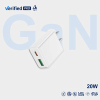 Chargeur mural TKT 20W à double port PD QC, charge rapide, adaptateur de téléphone Type-C, chargeur USB a, certifié MFi pour & Android