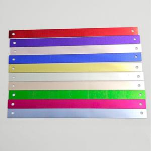 Venta al por mayor 5*75mm Rectángulo Lentejuelas sueltas Paillette PET Colores surtidos Vestido Accesorios de ropa - Product Image 2