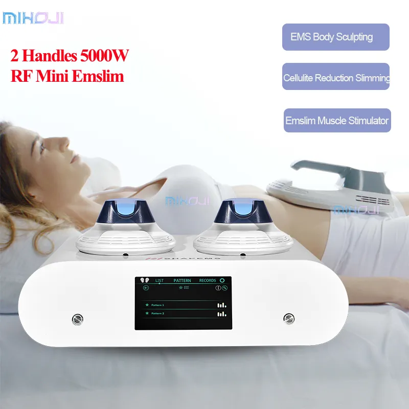 7 Tesla Ems stimolazione elettrica del muscolo corpo scolpire Mini Emslim macchina portatile Emslim Neo con Rf