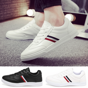 Scarpe basse da uomo semplici scarpe da passeggio Fitness Z06 a 2 linee - Product Image 1
