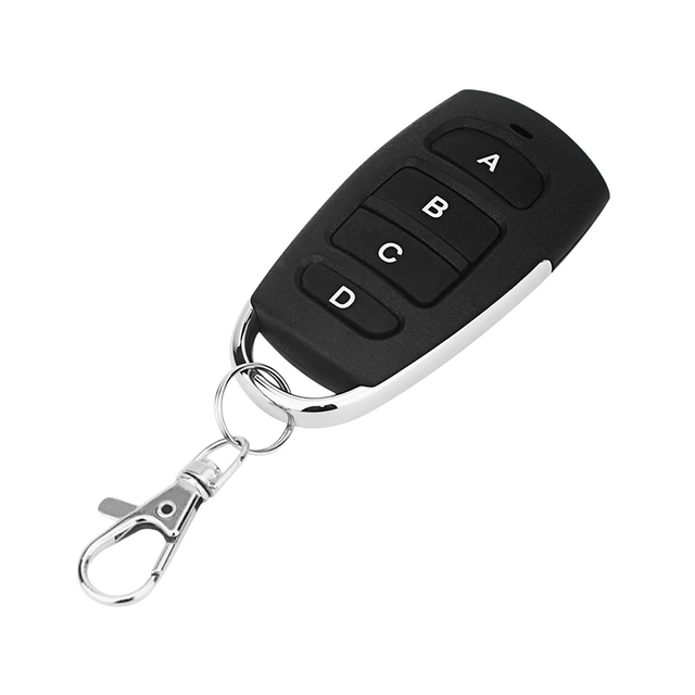 RF GATE Opener Rolling Code Remote Control 4 Buttons Control Switch