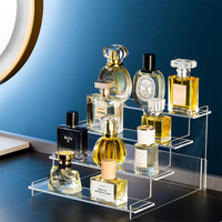 Présentoir multifonctionnel moderne et écologique en acrylique pour figurines d'anime, gâteaux, parfums et rangement domestique