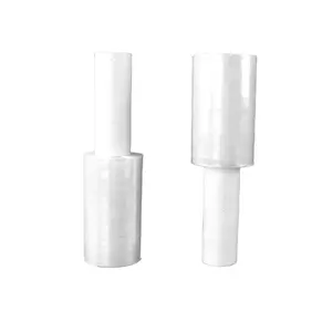 Pellicola Jumbo Roll Stretch pellicola pellicola avvolgente da 15 a 25 Micron Lldpe Pre-allungamento> macchina avvolgitrice in plastica 300% 800 a 4000 metri