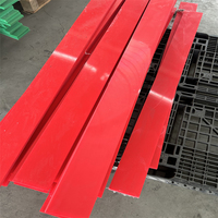 Bande de protection en plastique UHMWPE, haute résistance à l'usure, usage intensif, pour rails de guidage et convoyeurs, taille personnalisée, directement de l'usine