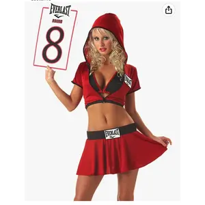 ชุดฮาโลวีนสำหรับผู้หญิง ชุดนักมวยหญิง - Product Image 1