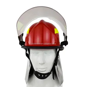 ANBEN FIRE Anti Smashing Flame Retardant Safety Fireman safety Europe Flashlight fire helmets for firefighting