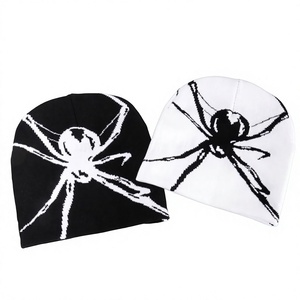 Gorro de Invierno para Hombre, Transpirable, Impermeable, Ajustable, Cálido, de Punto, Estilo Hip Hop, con Logotipo Personalizado, Jacquard, Estilo Urbano - Product Image 1