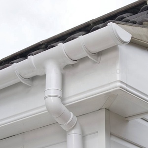 Sistema di drenaggio del tetto di facile installazione di alta qualità grondaia e discesa in <span class=keywords><strong>PVC</strong></span> per villa - Product Image 2