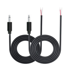 Kabel Pengganti 3.5mm Male Plug ke Ujung Terbuka Tanpa Pelindung TS <span class=keywords><strong>2</strong></span> Pole Mono 1/8 3.5mm - Product Image 4