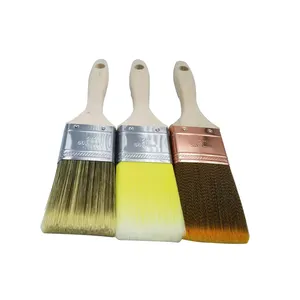 Plastic Bristles Yellow Black Cross-section Hollow Paint Brush Filament For Paint Brush Brush Bristle On Sale