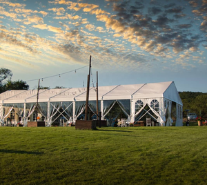 גדול לבן חובה כבדה חיצונית מרקי הכנסייה אוהל חתונה - Product Image 3