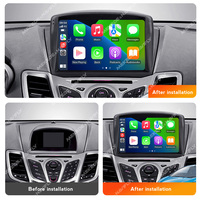 MEKEDE MS Android 8core lecteur radio système stéréo de voiture pour Ford Fiesta Mk6 2008-2019 360 caméra Car-play RDS GPS