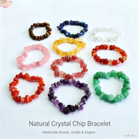 Bracelets en pierres précieuses naturelles irrégulières en gros, améthyste, œil de tigre jaune, quartz rose, bracelet élastique de 18 cm, cadeau unisexe