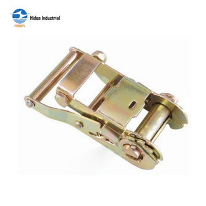 สายรัด<span class=keywords><strong>แบบ</strong></span>มีตัวล็อค ขนาด 2 นิ้ว รับน้ำหนักได้ 5000 กก. พร้อมหูจับพลาสติกสั้น ชุบสังกะสี สำหรับรัดสินค้า - Product Image 2