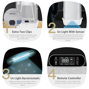 Thông minh điện đứng xách tay ráp nhỏ gọn gấp vải t Áo sơ mi may hơi giặt ủi quần áo máy sấy máy - Product Image 5