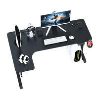 BEISIJIE coin moteur unique bureau d'ordinateur en option assis debout Table de bureau réglable en forme de L Table de jeu de bureau