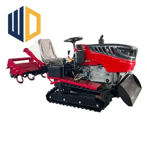 Kaixiang Agrícola mini trator agrícola 25HP 30HP 35HP Motor Diesel mini Trator De Esteira Com CE Eertificates