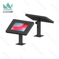 LST05-C Flip & Rotation Sûr Publicité Bureau Table Kiosque à Tablette pour iPad Android Bureau Tablette Support D'écran Tactile de Kiosque