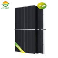 Panel Solar Ja de 710W 720W, Programa Gubernamental de Paneles Solares Más Baratos, Precio Económico de Panel Solar para el Hogar