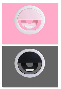 Smart Home Products USB Charge Led Selfie <b>Ring</b> Light Mobile Phone Lens Lamp Adjustable Live Brightness Portable Rechargeable - Product Image 5