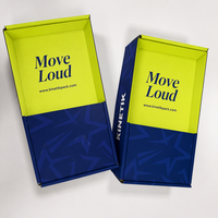 Boîtes d'expédition en papier personnalisées avec bandes détachables, imprimables avec votre propre logo, pour emballages et transport