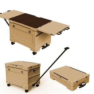Hot sale 2023 Collapsible Storage Bins - Folding Plastic Stackable Utility Crates Outdoor Camping Plastics Organization Box
