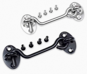 Nhiệm Vụ Nặng Nề Riêng Tư Cửa Khóa Móc Và Mắt Chốt Thép Không Gỉ Trượt Barn Cửa Cổng Chốt - Product Image 2