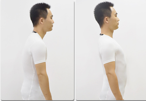 ग्रे नेप्रोन कंधे बैक समर्थन ब्रेस समायोज्य बैक स्ट्रेंनर समर्थन बेल्ट थेरेपी रीढ़ की रीढ़ की मुद्रा सुधार - Product Image 6