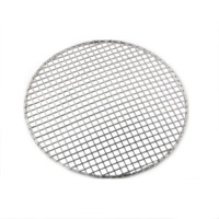 Grille ronde en acier inoxydable de 250mm pour barbecue Grille de cuisson à charbon de bois extérieure avec grilles de jambes Grille de cuisson à la vapeur peu encombrante