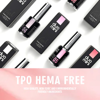 Gel de construction liquide Tpo Hema Free pour ongles - 12 ml, gel de rallongement à durcissement UV/LED, longue durée, non fissurant, fournitures d'art des ongles