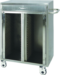 Bệnh viện ABS trường hợp thư mục xe đẩy y tế hồ sơ chủ xe đẩy - Product Image 3