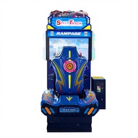 Nouvelle machine de jeu de simulation de course à monnayeur, grande taille, pour usage commercial en salle de jeux