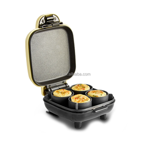 Aifa 4 mini moules <span class=keywords><strong>en</strong></span> <span class=keywords><strong>silicone</strong></span> pour faire des œufs au plat, des sandwichs, des gaufres, des tartes aux œufs, des omelettes, des collations et des desserts - Product Image 1