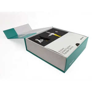 Cardboard Box for Medical Device Packaging with Foam insert or plastic blister tray - Product Image 2