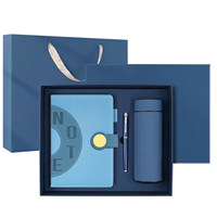 Carnet en cuir PU avec boucle magnétique A5, planificateur d'affaires épais avec marque-page en ruban de soie pour cadeau de bureau