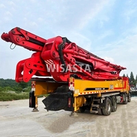 2020 camion de pompe à flèche en béton de ciment monté par camion de machine de construction Sany Volvo 62m utilisé à vendre