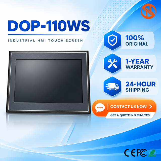 New Original DOP-110WS 10.1 Inch Industrial HMI Touch Screen Operator Panel