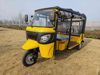 Motocicleta Triciclo Taxi/Tuk-Tuk de 3 Ruedas para 9 Pasajeros, Grado Industrial y Alimentario, Nueva, Fabricada en EE. UU.