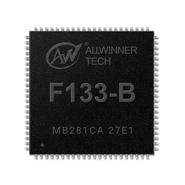 Allwinner F133-B Prosesor Dekoding Video Terbaru Yang Mendukung NTSC dan Format PAL Mengintegrasikan Prosesor 64-Bit dengan RISC CPU