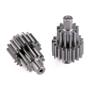 Engranajes rectos de acero inoxidable de paso de 10-25T, 0,5-2mm, chapado en oro, enfriamiento de alta frecuencia, fabricación de habitaciones limpias, calidad estricta - Product Image 3