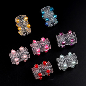 Auster Medical Cock Ring Set 8 perles Dragon échelle Design perle étendue épaissie mâle Sex Toy Stimulation adulte - Product Image 3