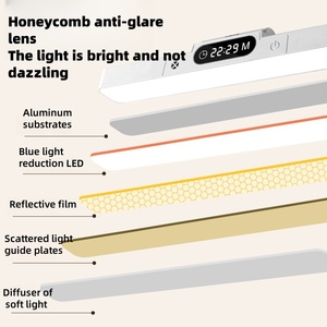 LED bảo vệ mắt từ tính có thể sạc lại 800mA đèn ba màu nhiệt độ đọc sách học tập Đèn bàn - Product Image 6