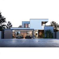 Nouvelle conception 2025 – Pergola de stationnement pour voiture en aluminium à toit fixe, résistante à la rouille, imperméable et coupe-vent pour extérieur