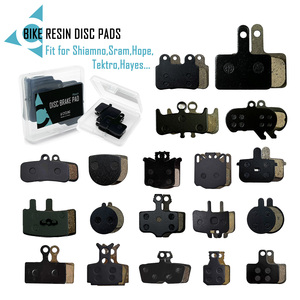Plaquettes de frein à disque semi-métalliques AI Cycling (2 paires) – Légères et durables, compatibles AVID, HAYES, <span class=keywords><strong>MAGURA</strong></span> et autres freins à disque - Product Image 1